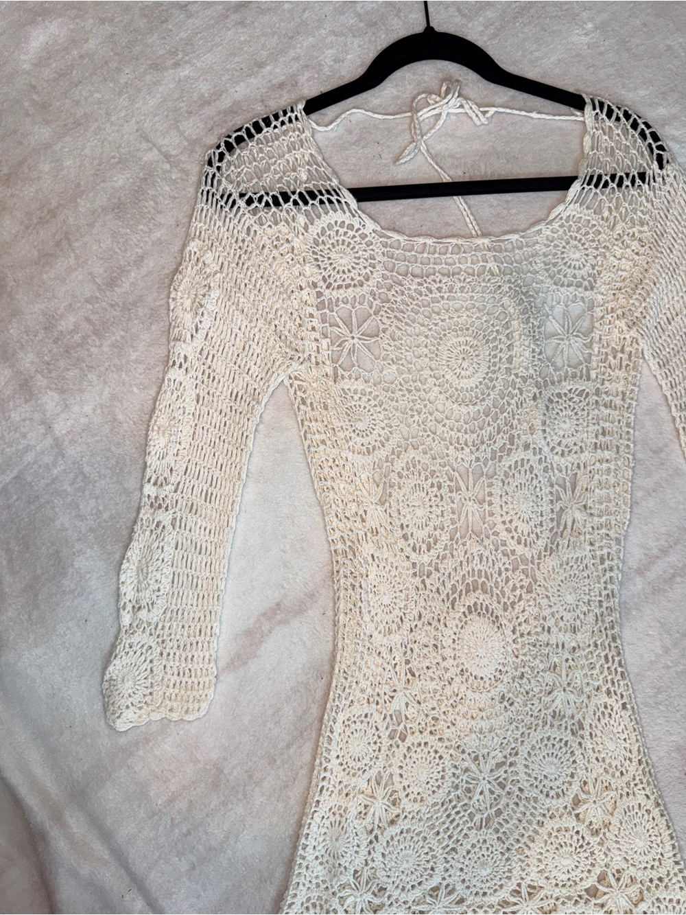 SPELL & The Gypsy Collective “Havana” Hand-Crocheted Dress / Coverup - Picture 4 of 7